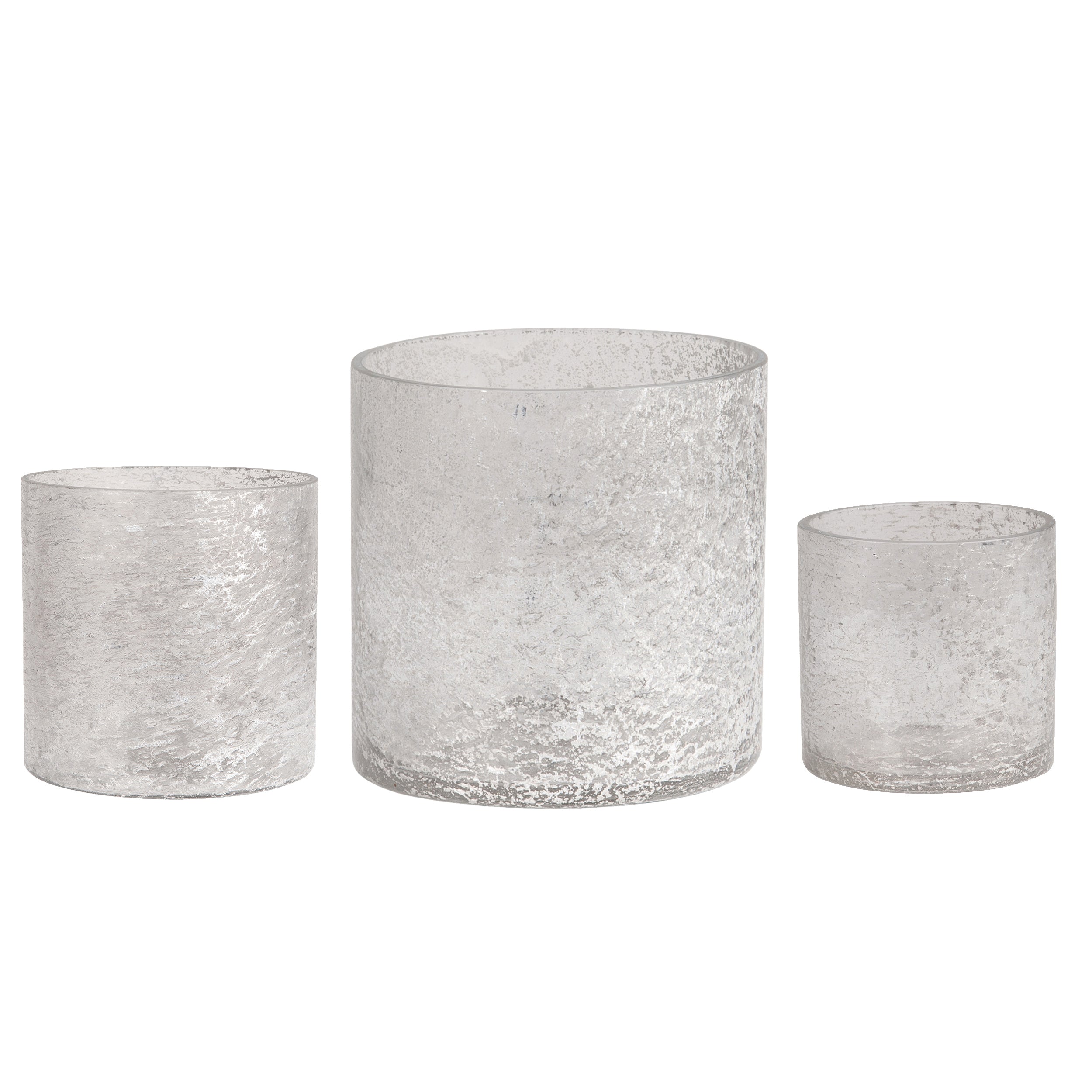 AC-31711 Florence Smoked Glass Votive, Set of 3 - Image 1