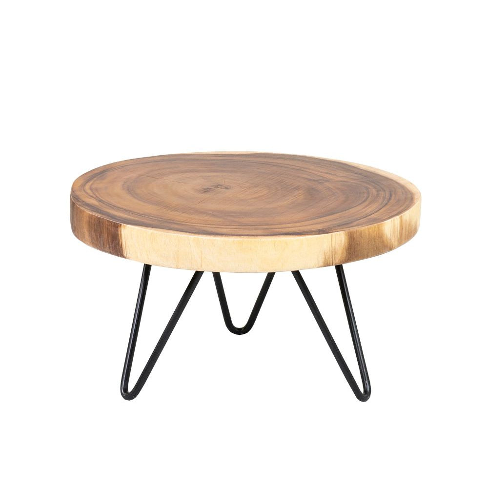 AC-70374-L Burma Solid Teak Wood Decorative Riser - Image 1