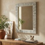 Aurora Bone Inlay Wall Mirror - Image 9