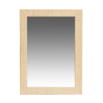 Gia Raffia Wrapped Wall Mirror, 22" - Image 13