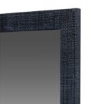 Gia Raffia Wrapped Wall Mirror, 22" - Image 7