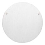 Jemma Round Capiz Shell Wall Mirror, 27" - Image 5