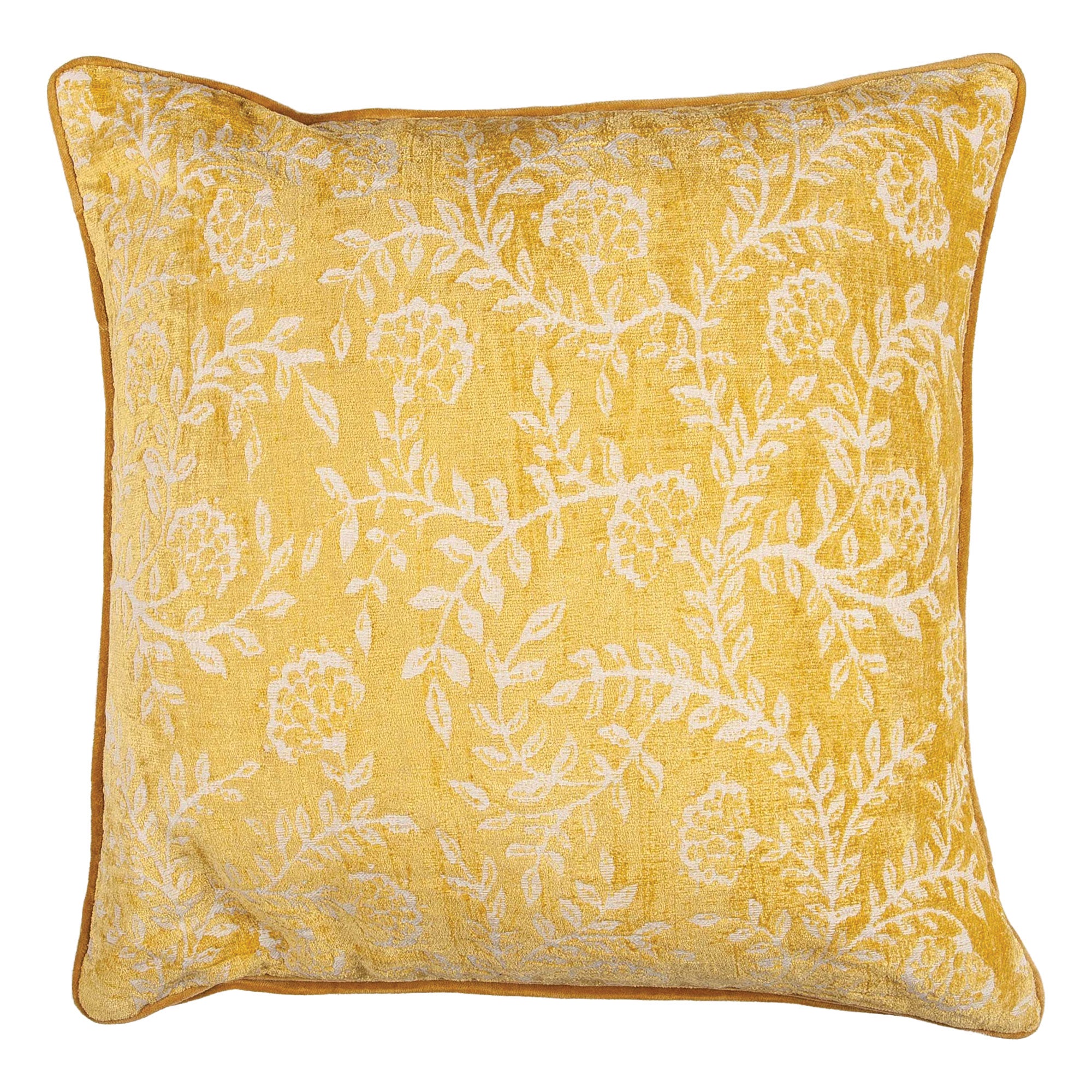 AP-32415-C_001 Marigold Jacquard Pillow - Image 1