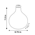 Caspian Hand Blown Glass Vase - Image 11