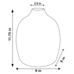 Caspian Hand Blown Glass Vase - Image 12