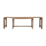 Remi Extendable Solid Wood Bench - Image 5