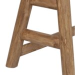 Ember Narrow Solid Wood Accent Stool - Image 5