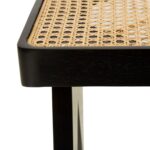 Franco Woven Cane Solid Wood Bench - Image 5