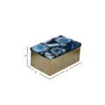 Ava Gold Metal and Agate Box, Set of 2 - Image 10