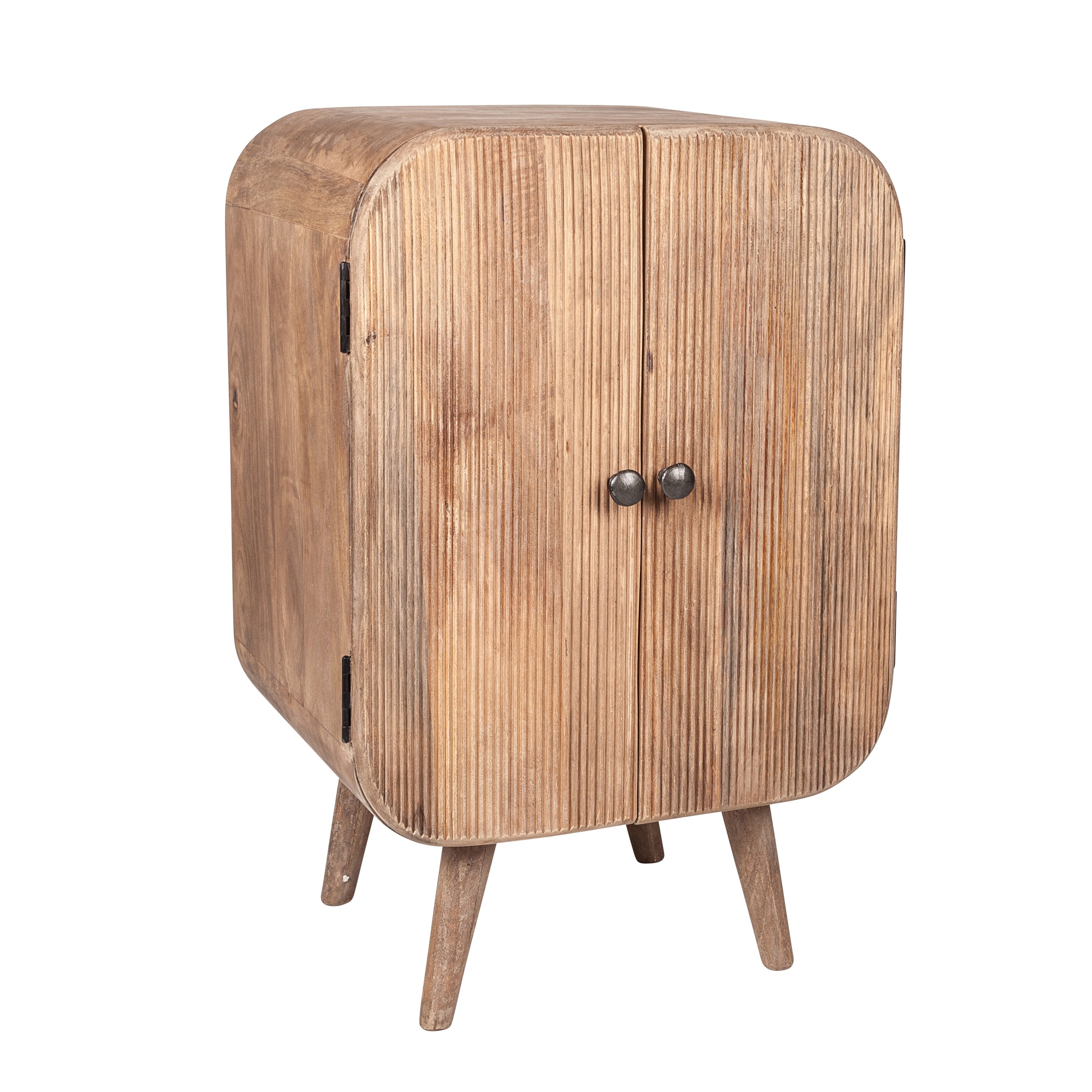 CB-321515-SA Iggy Solid Mango Wood Storage Cabinet - Image 1