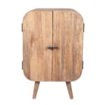 Iggy Solid Mango Wood Storage Cabinet - Image 3
