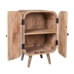 Iggy Solid Mango Wood Storage Cabinet - Image 6
