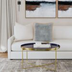 Jasmine Enamel Tray Top Coffee Table - Image 2