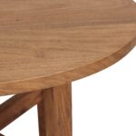 Acacia Oval Solid Wood Coffee Table - Image 4