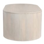 Celeste Solid Mango Wood Arch Coffee Table - Image 4