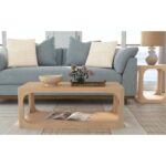 Addison Solid Mango Wood Storage Coffee Table - Image 6