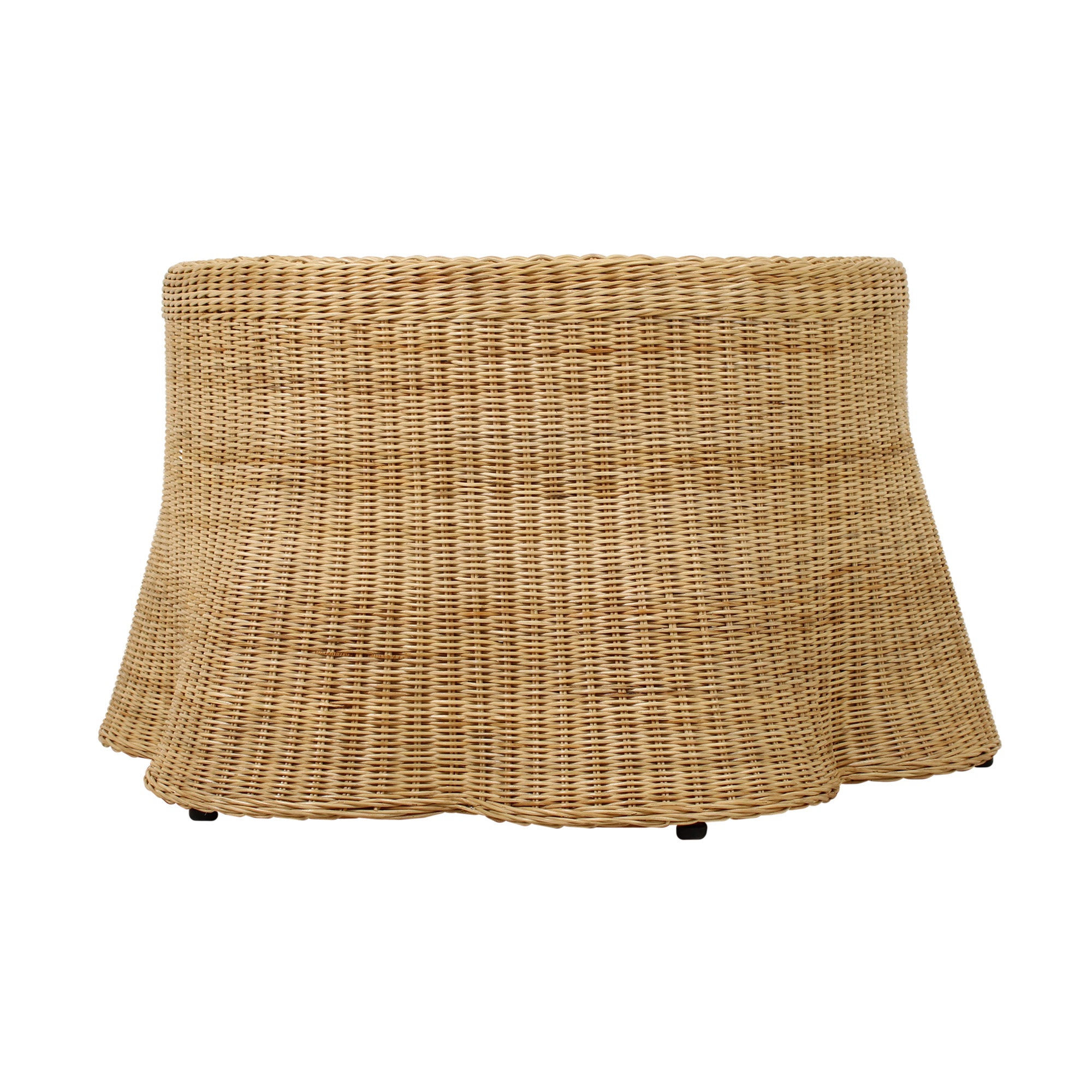 CT-58122-NT_001 Betty Skirted Handwoven Rattan Coffee Table - Image 1