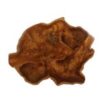 Skylar Live Edge Solid Teak Wood Coffee Table - Image 4