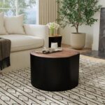 Kaia Munggur Wood Tree Stump Coffee Table - Image 7
