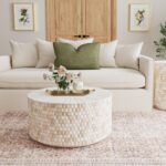 Fulton Round Teak Storage Coffee Table