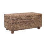 Abella Woven Rectangular Storage Coffee Table