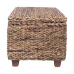 Abella Woven Rectangular Storage Coffee Table - Image 3