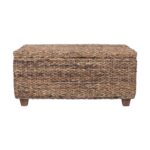 Abella Woven Rectangular Storage Coffee Table - Image 5