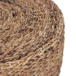 Abella Round Handwoven Abaca Coffee Table - Image 4