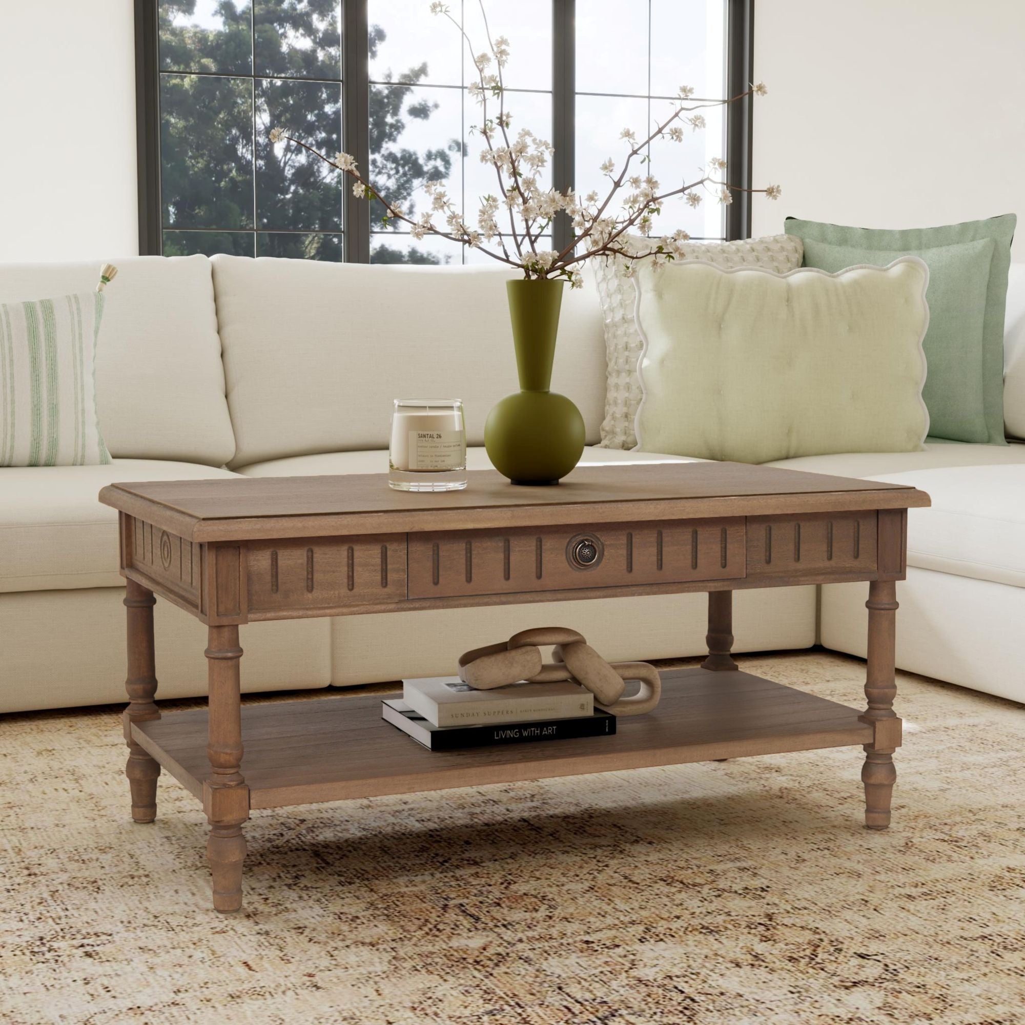 CT-75545-BR-002-ALL3D_1ef17e93-3fdf-419a-865d-bd7993a3be60 Marisol Solid Wood Coffee Table with Storage Drawer - Image 1