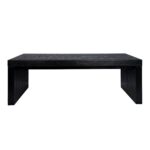 Jasper Waterfall Edge Solid Wood Coffee Table - Image 3