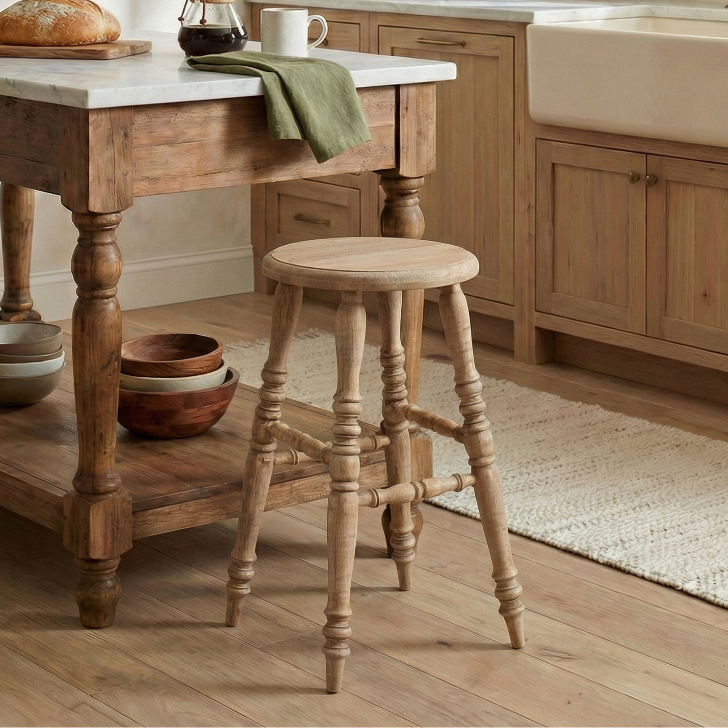 DF-PR107-NR_-_Final_2 Leona Solid Wood Counter Stool - Image 1