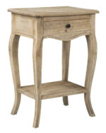 Bishop Curved Leg Solid Wood Accent Table