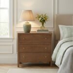 Morrowind Scalloped Solid Wood 3-Drawer Dresser - Image 9