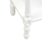 Nova Hand-Carved Solid Wood 2-Drawer Side Table - Image 8