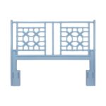 Annalisa Handwoven Rattan Lattice Headboard - Image 11
