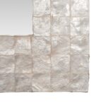 Campbell Rectangular Capiz Shell Wall Mirror, 27" - Image 4