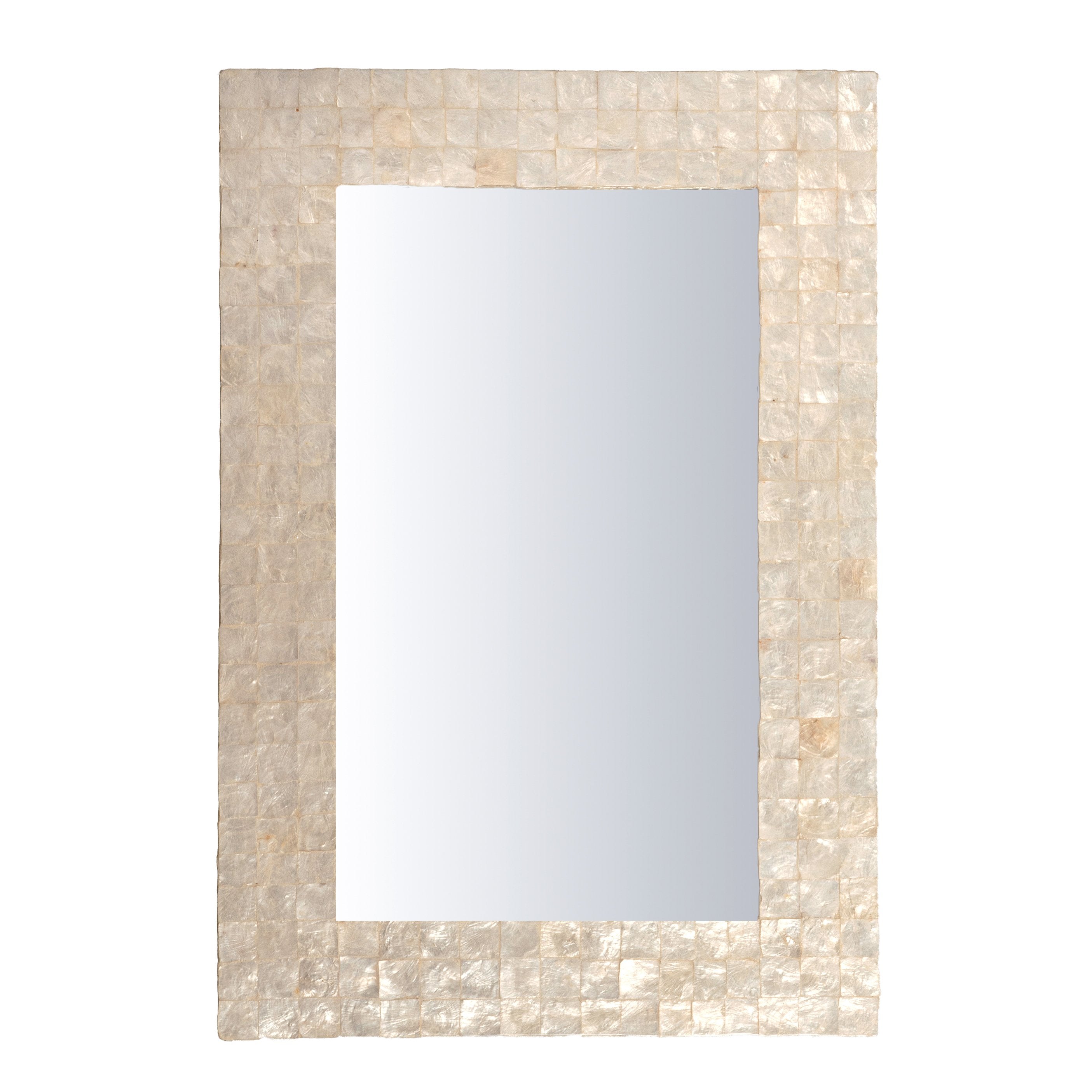JV-AC504-S_3c3ae4f6-35a6-49b5-964d-d157169e6c69 Campbell Rectangular Capiz Shell Wall Mirror, 27" - Image 1