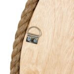 Aspen Round Handwoven Jute Rope Wall Mirror - Image 6