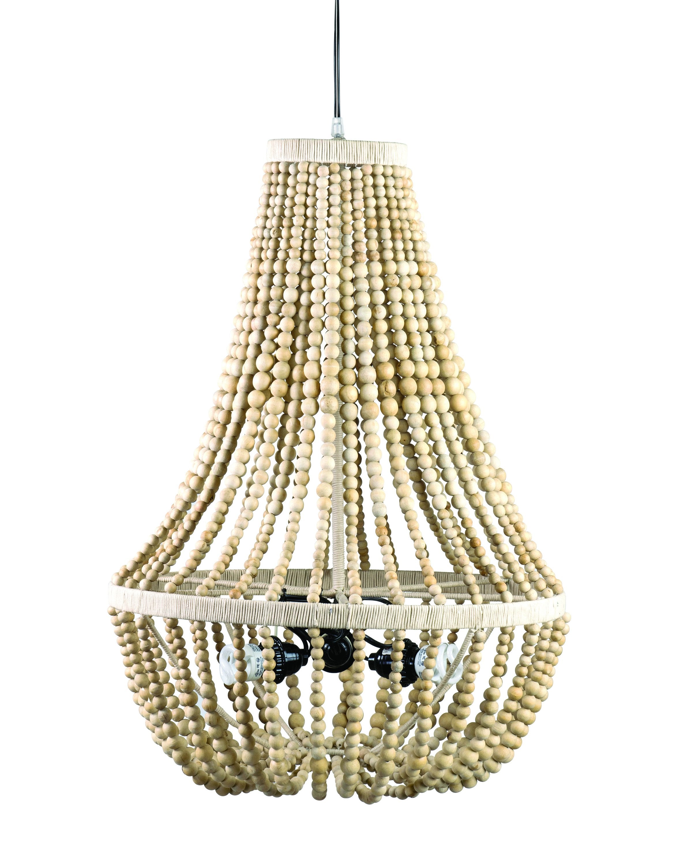 LM-3472-NT_WB_1 Juliana Natural Beaded Chandelier - Image 1