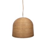 Java Dome Handwoven Rattan Pendant Light - Image 8