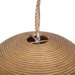Java Dome Handwoven Rattan Pendant Light - Image 11