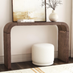 Luna Arched Solid Wood Console Table - Image 9