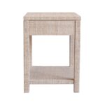 Gia Raffia Wrapped Solid Wood Nightstand - Image 12