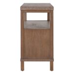 Gemma Solid Wood 2-Drawer Nightstand - Image 3