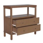 Gemma Solid Wood 2-Drawer Nightstand - Image 5