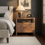 Marlow Mosaic Drawer Nightstand - Image 2