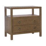 Callan 2 Drawer Nightstand with Shelf - Image 2