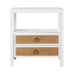Rowan Cane Door Nightstand with Shelf - Image 13