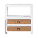 Rowan Cane Door Nightstand with Shelf - Image 14