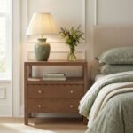 Morrowind Scalloped Solid Wood Nightstand - Image 2